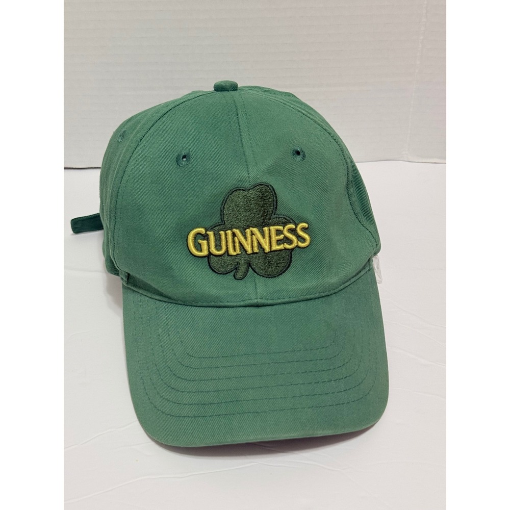 Guinness Green Shamrock Baseball Cap Adjustable Embroidered 1759 Dad Hat